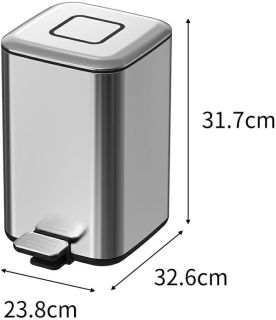 Ведро Boheme чёрный 10948-B